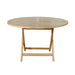 Teak Folding Table (47" Round) - Bahama - Teak HQ™