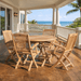Teak Folding Table and Chairs (4) - Sailor - Teak HQ™