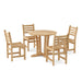 Teak Garden Dining Set - Descanso (Table) & Windham (4 Chairs) - Teak HQ™