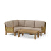 Teak Garden Furniture - Luxe 5 - Piece Sectional Set - Teak HQ™