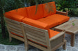 Teak Garden Furniture - Luxe 5 - Piece Sectional Set - Teak HQ™