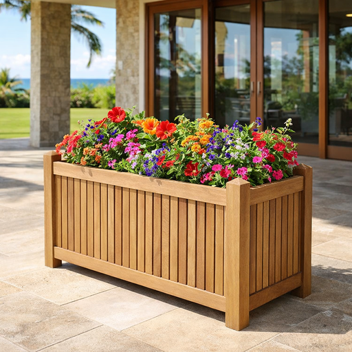 Teak Garden Planter - Anderson Teak - Teak HQ™