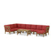 Teak Garden Set - Natsepa 10 - Piece Sectional Set - Teak HQ™