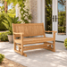 Teak Glider Bench - Del - Amo - Teak HQ™