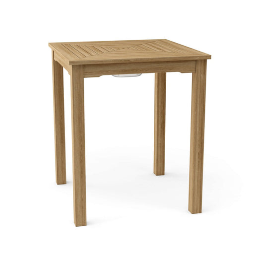 Teak Ice Chiller Bar Table (36" Square) - Chatsworth - Teak HQ™