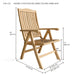 Teak Lawn Chair - Katana - Teak HQ™