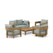Teak Lawn Furniture - Coronado 5 - Piece Set - Teak HQ™