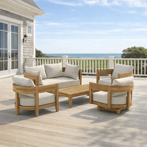Teak Lawn Furniture - Coronado 5 - Piece Set - Teak HQ™