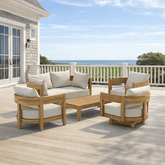 Teak Lawn Furniture - Coronado 5 - Piece Set - Teak HQ™
