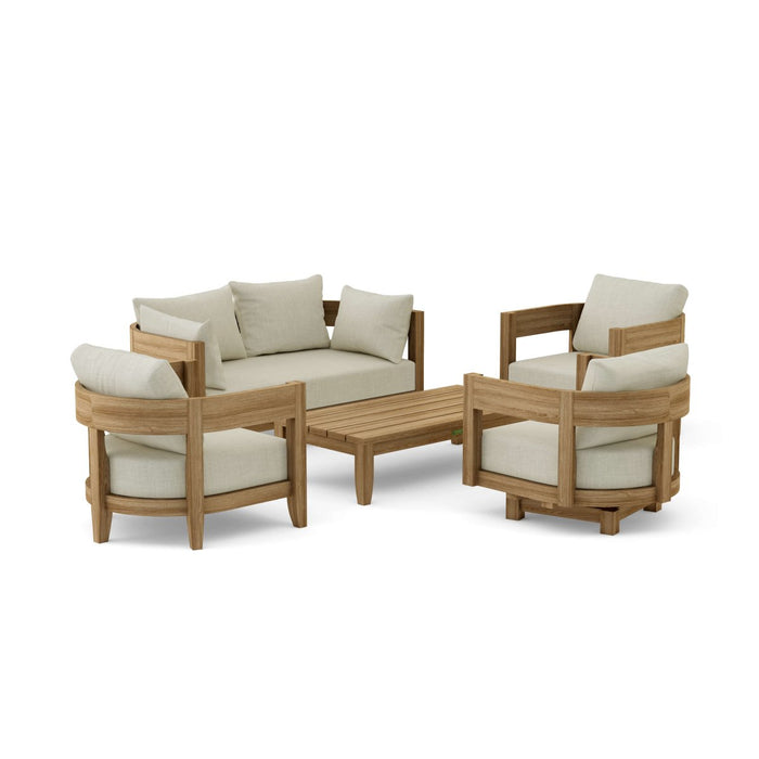 Teak Lawn Furniture - Coronado 5 - Piece Set - Teak HQ™