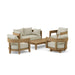Teak Lawn Furniture - Coronado 5 - Piece Set - Teak HQ™
