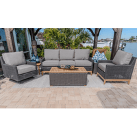 Teak Lounge Chair With Arms - Cannes