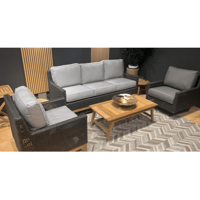 Teak Lounge Chair With Arms - Cannes - Teak HQ™