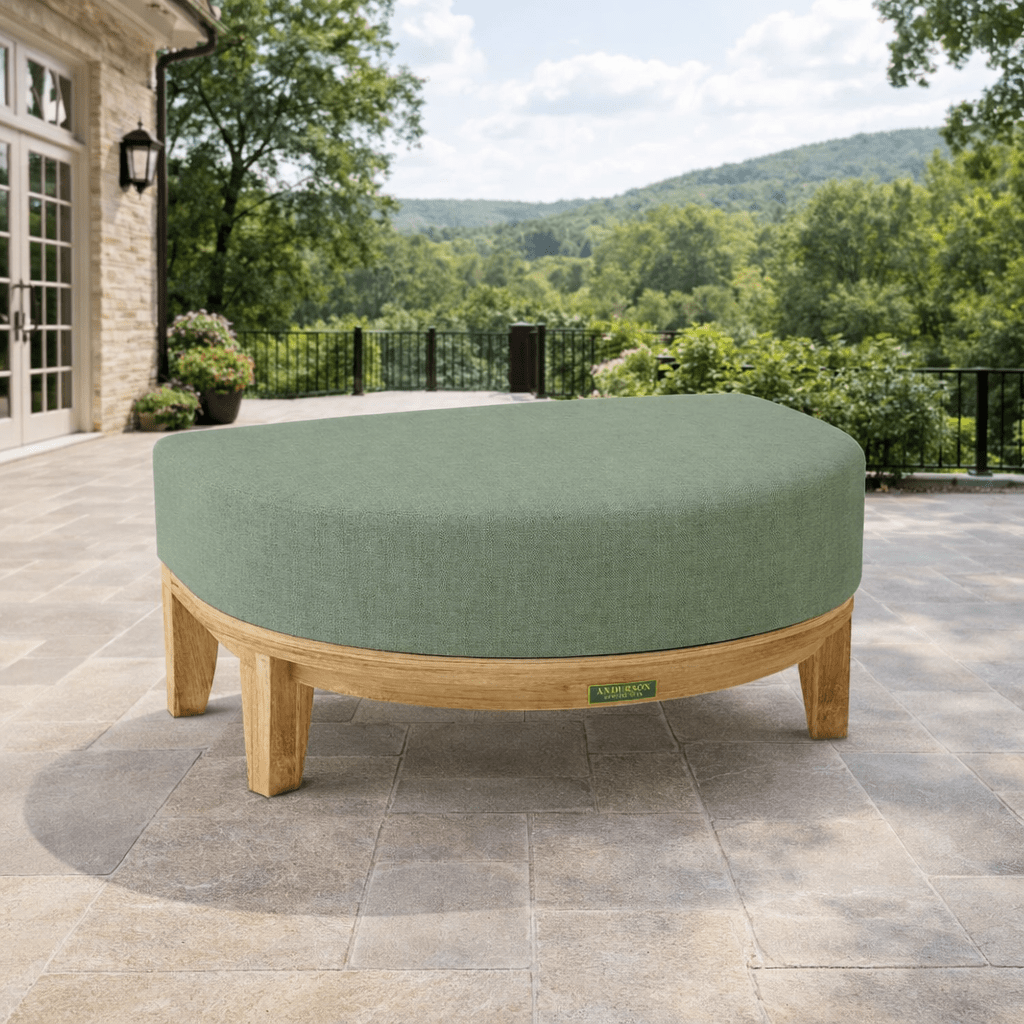 Teak Lounge Ottoman - Coronado - Teak HQ™