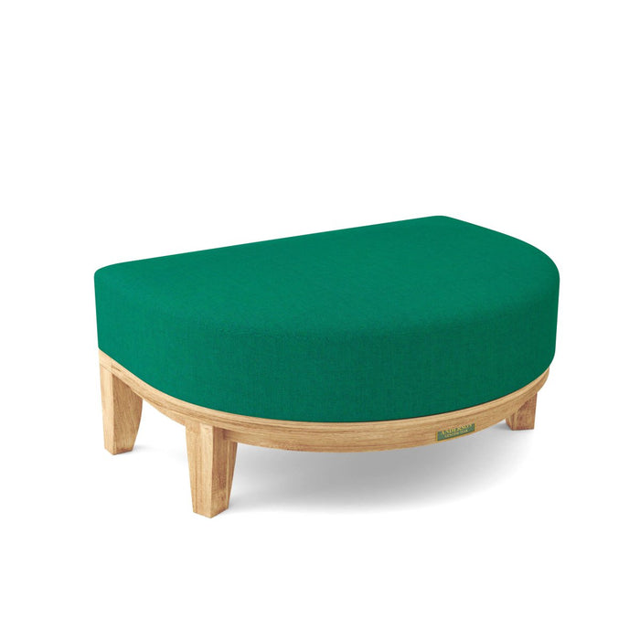 Teak Lounge Ottoman - Coronado - Teak HQ™