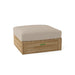 Teak Lounge Seating Ottoman - Copacabana - Teak HQ™