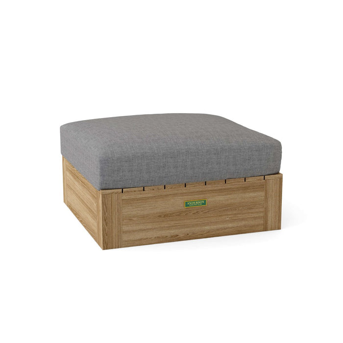 Teak Lounge Seating Ottoman - Copacabana - Teak HQ™