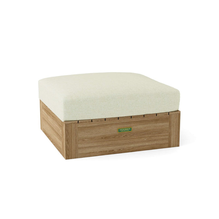 Teak Lounge Seating Ottoman - Copacabana - Teak HQ™