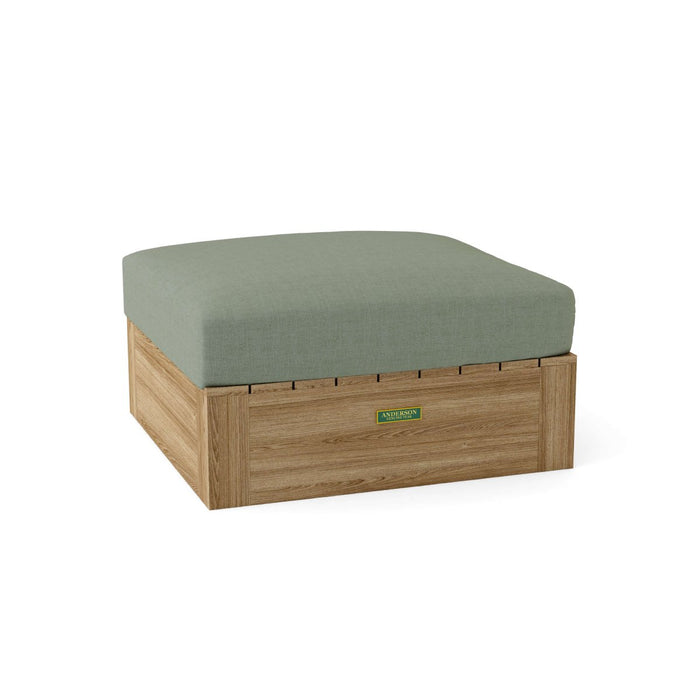 Teak Lounge Seating Ottoman - Copacabana - Teak HQ™