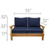 Teak Love Seat - Miami - Teak HQ™
