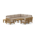 Teak Modular Outdoor Furniture - Riviera 11 - Piece Sectional Set - Teak HQ™