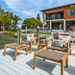 Teak Ottoman - Admiral - Teak HQ™