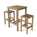 Teak Outdoor Bar Set - Avalon (Table) & Montego (2 Bar Stools) - Teak HQ™
