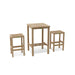 Teak Outdoor Bar Set - Avalon (Table) & Montego (2 Bar Stools) - Teak HQ™