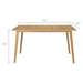 Teak Outdoor Bar Table (70" Long Rectangle) - Admiral - Teak HQ™