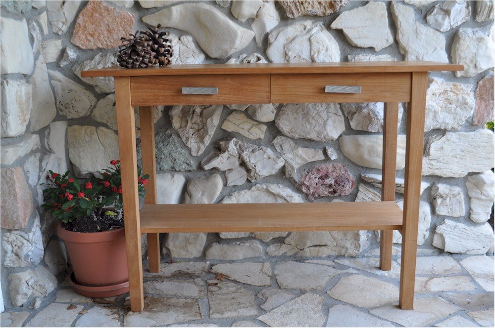 Teak Outdoor Buffet Table (48" Long Rectangle) - Atlanta - Teak HQ™