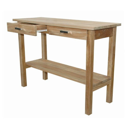 Teak Outdoor Buffet Table (48" Long Rectangle) - Atlanta - Teak HQ™