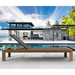Teak Outdoor Chaise Lounge Chair - Smyrna - Teak HQ™