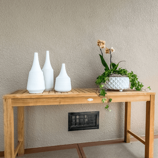 Teak Outdoor Console Table (60" Long Rectangle) - Royal Teak - Teak HQ™