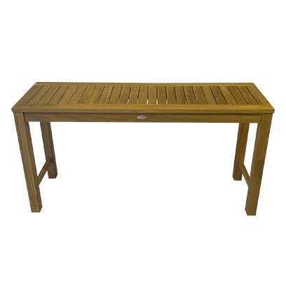 Teak Outdoor Console Table (60" Long Rectangle) - Royal Teak - Teak HQ™