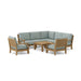 Teak Outdoor Corner Lounge Set - Riviera 8 - Piece Modular Set - Teak HQ™