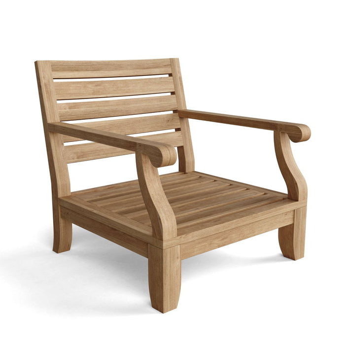 Teak Outdoor Corner Lounge Set - Riviera 8 - Piece Modular Set - Teak HQ™