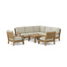 Teak Outdoor Corner Lounge Set - Riviera 8 - Piece Modular Set - Teak HQ™