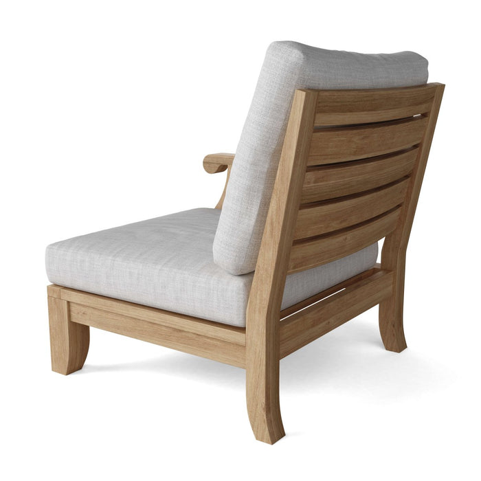 Teak Outdoor Corner Lounge Set - Riviera 8 - Piece Modular Set - Teak HQ™