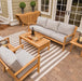 Teak Outdoor Couch - Coastal - Teak HQ™