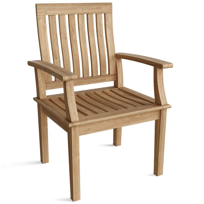 Dining Teak Outdoor Furniture - Windsor (Table) & Rialto (6 Chairs)