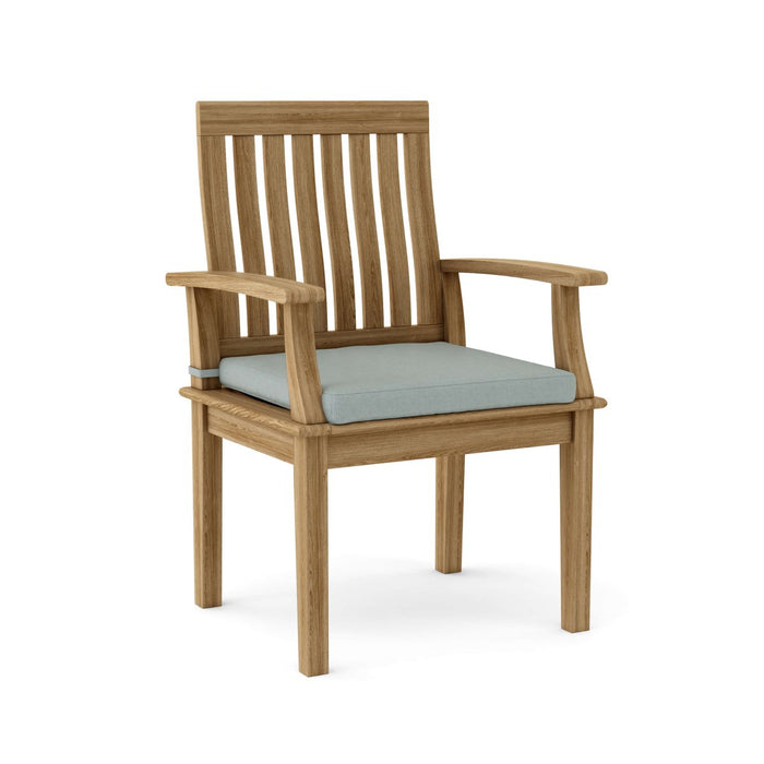 Teak Outdoor Dining Arm Chair - Brianna - Teak HQ™