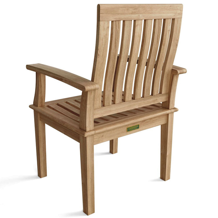 Dining Teak Outdoor Furniture - Windsor (Table) & Rialto (6 Chairs)