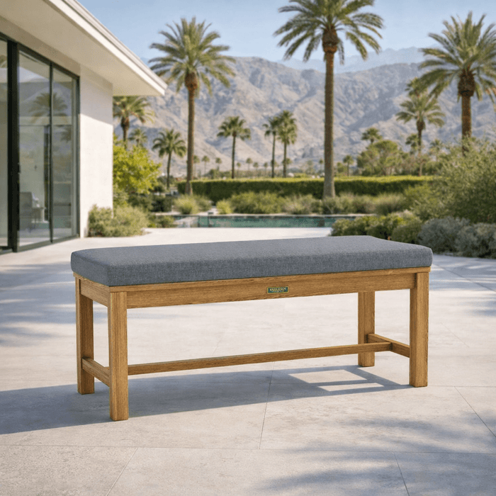 Teak Outdoor Dining Bench (2 - Seater) - Casablanca - Teak HQ™