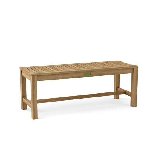 Teak Outdoor Dining Bench (2 - Seater) - Casablanca - Teak HQ™