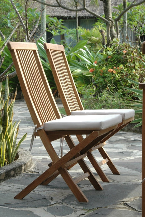 Teak Outdoor Dining Furniture - Montage (Table) & Bristol (6 Chairs) - Teak HQ™
