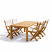 Teak Outdoor Dining Set For 4 - Comfort (Table) & Sailmate (Chairs) - Teak HQ™