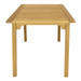 Teak Outdoor Dining Table (65" Long Rectangle) - Admiral - Teak HQ™