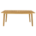 Teak Outdoor Dining Table (65" Long Rectangle) - Admiral - Teak HQ™
