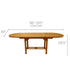 Teak Outdoor Dining Table for 10 (120" Long Oval) - Family - Teak HQ™