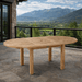 Teak Outdoor Dining Table for 6 (79" Long Oval) - Bahama - Teak HQ™